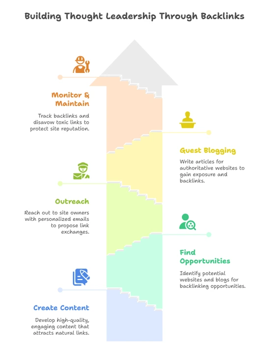 Building Backlinks via the 5-step Approach
