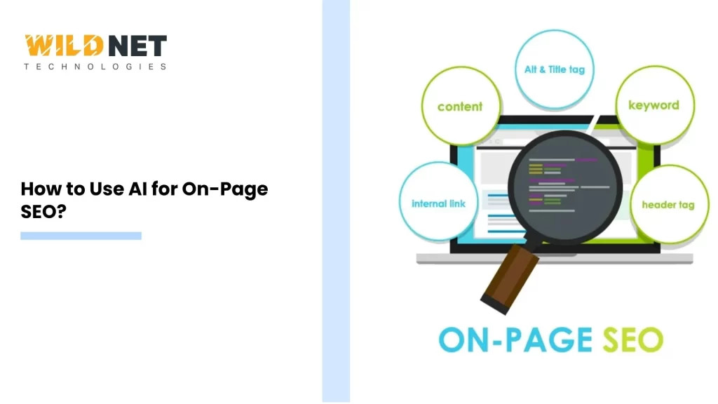 how to use ai for on page seo