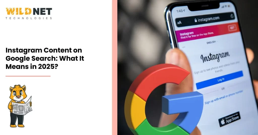 Instagram Content on Google Search