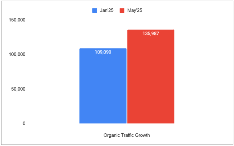 Organic Traffic Growth