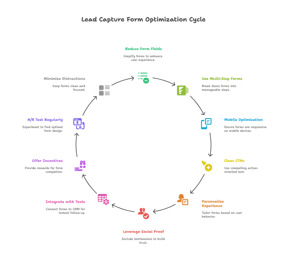 The top 10 Lead Capture Forms Strategies to boost Conversion in 2025.