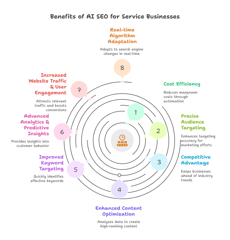 8 Key Benefits of AI SEO for Business