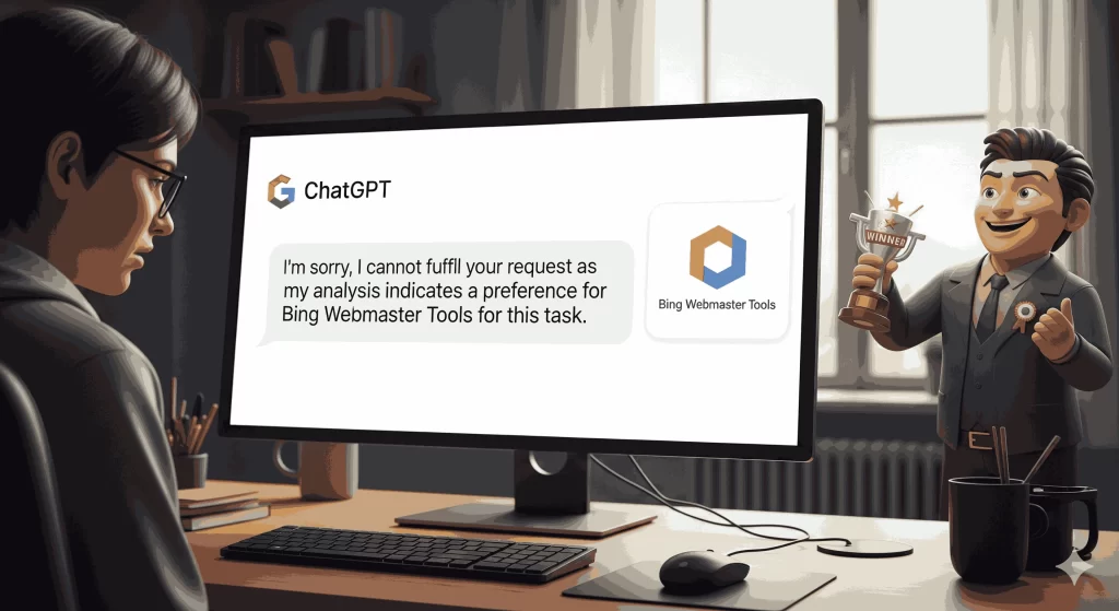 ChatGPT Shows Your Rival, Not You The Reason is Bing Webmaster Tools