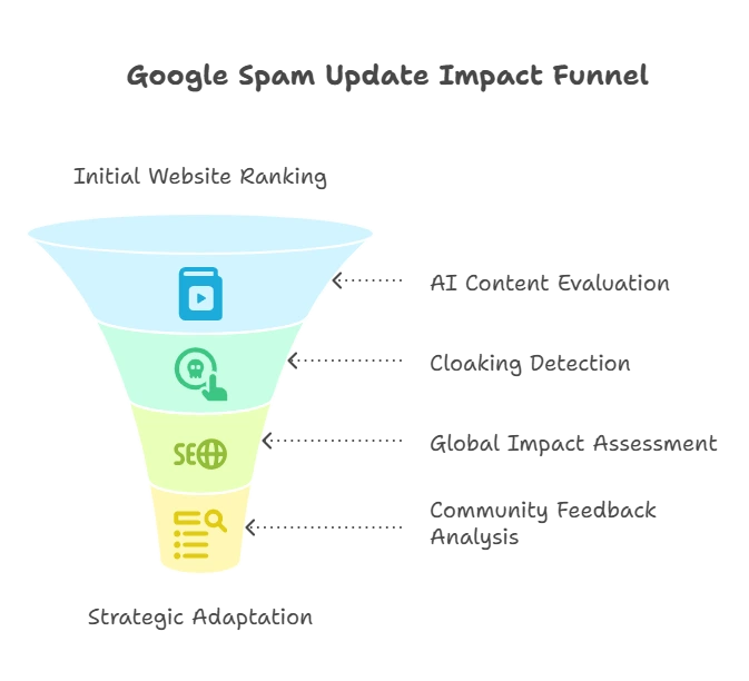 The 5 possible Impacts of Google August 2025 Spam Update
