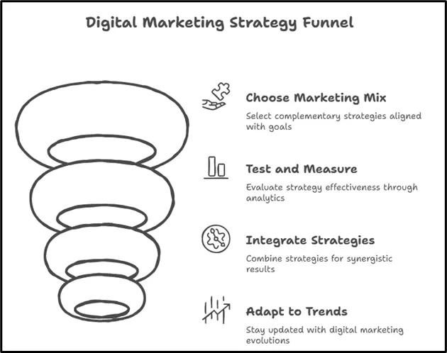 Image 1.1. Digital marketing strategy funnel