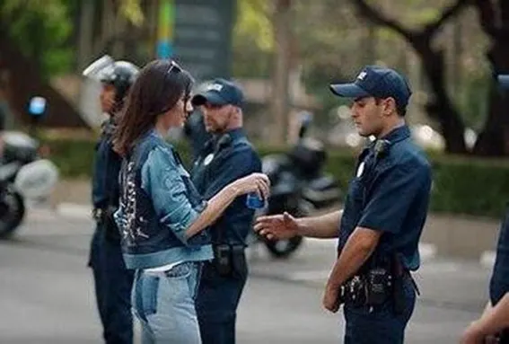 Image 1.3. Kendall Jenner X Pepsi ad screenshot
