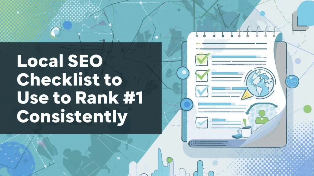 Local SEO Checklist to Use to Rank 1 Consistently