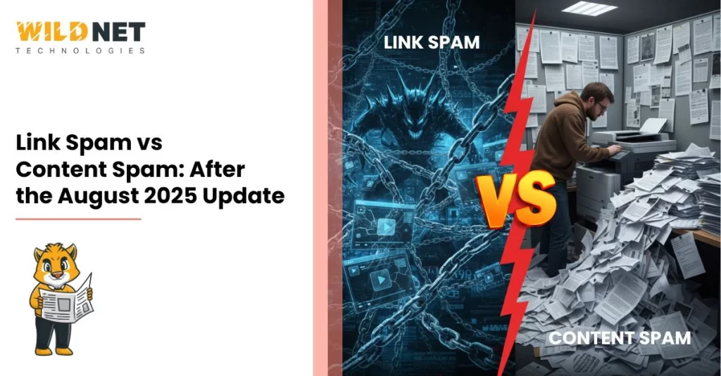 Link Spam vs Content Spam