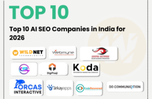 Top 10 AI SEO Companies in India for 2026