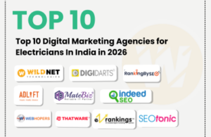 Top 10 Digital Marketing Agencies for Electricians In India in 2026