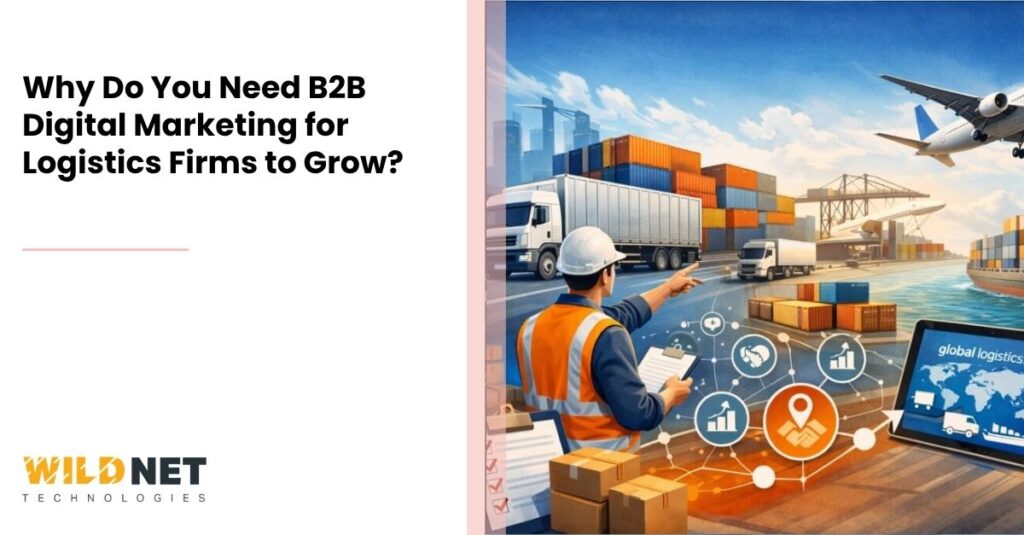 Why Do You Need B2B Digital Marketing for Logistics Firms to Grow?