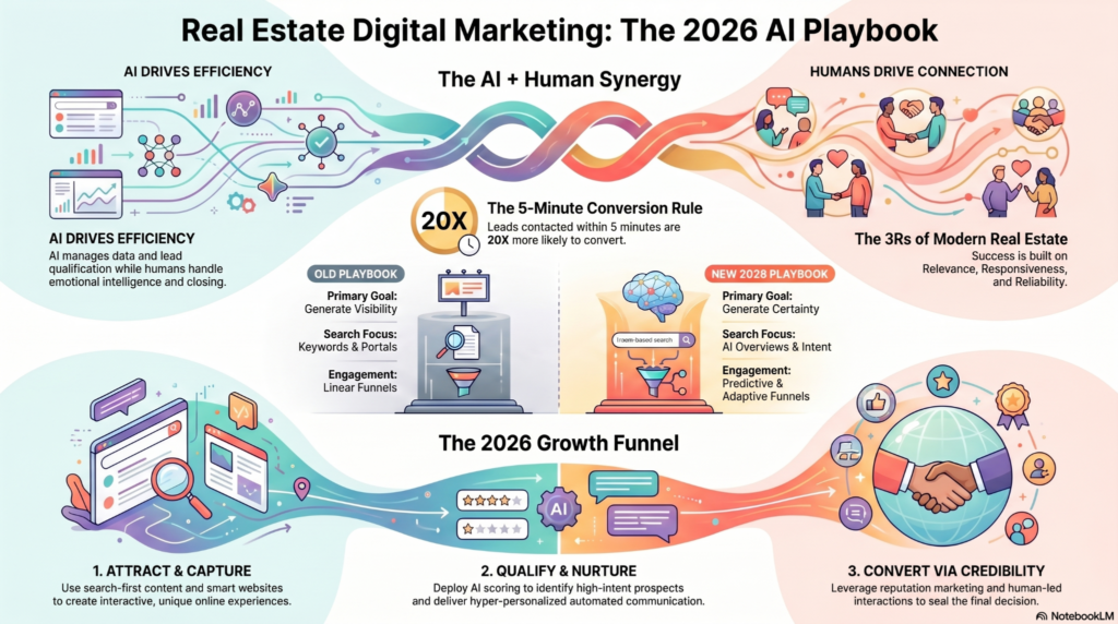 Real Estate Digital Marketing: The AI Playbook for 2026 Wins