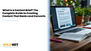 what is content brief website blog image