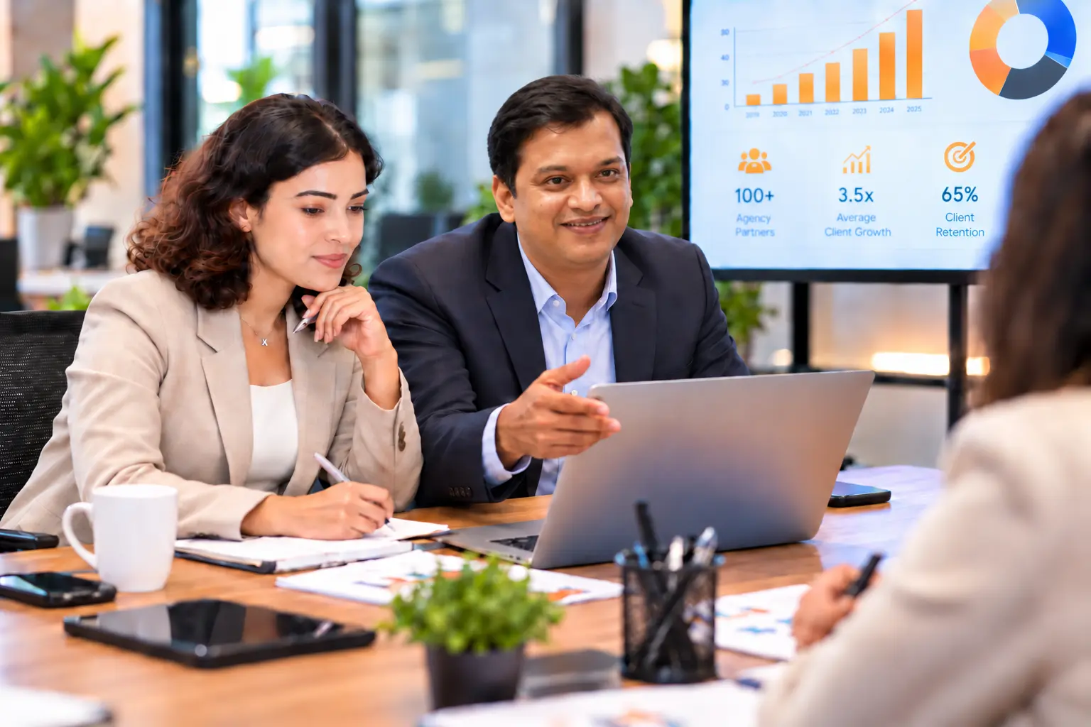 Collaborative Corporate Growth Meeting